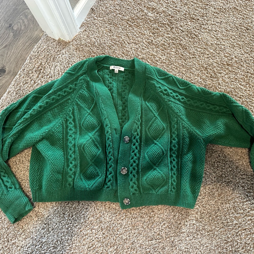 Green Madewell sweater
